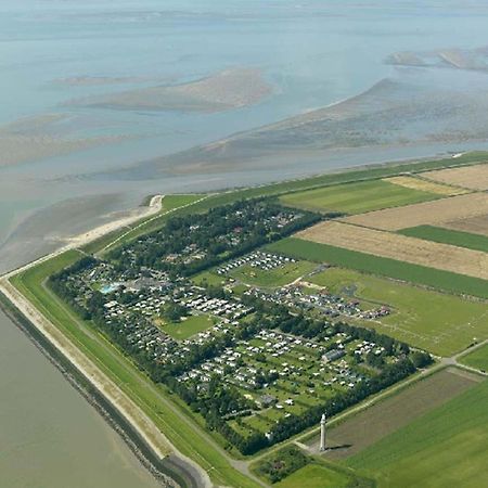Campingplatz Scheldeoord Zeeland Neben Einem Sandstrand Baarland Bagian luar foto